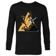 thumbnail image 1 of Star Wars Anakin Skywalker Jedi - Long Sleeve T-Shirt for Men - Customized-Black, 1 of 5