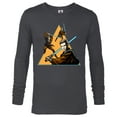 thumbnail image 1 of Star Wars Anakin Skywalker Jedi - Long Sleeve T-Shirt for Men - Customized-Charcoal Heather, 1 of 5