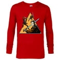 thumbnail image 1 of Star Wars Anakin Skywalker Jedi - Long Sleeve T-Shirt for Men - Customized-New Red, 1 of 5