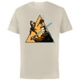 thumbnail image 1 of Star Wars Anakin Skywalker Jedi - Short Sleeve Cotton T-Shirt for Adults - Customized-Natural, 1 of 5
