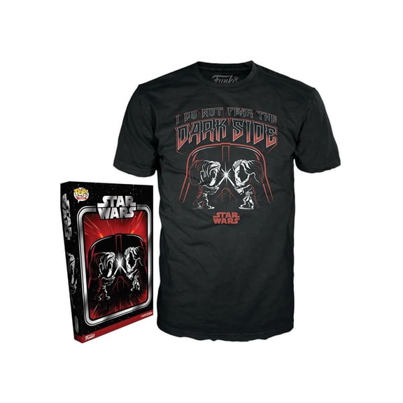 Adult Star Wars Anakin Vs. Obi-Wan Boxed Pop! T-Shirt
