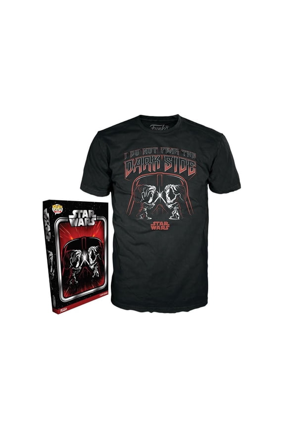 Adult Star Wars Anakin Vs. Obi-Wan Boxed Pop! T-Shirt