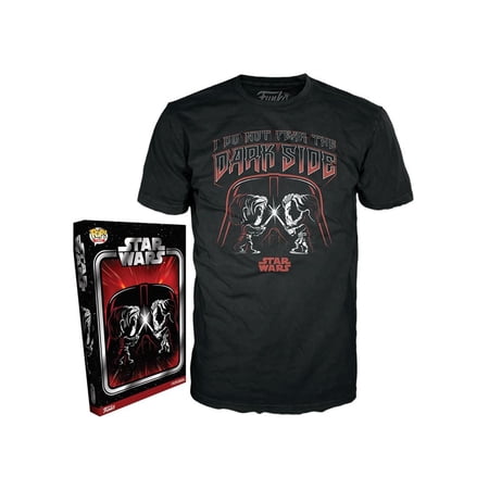 Star Wars Anakin Vs. Obi-Wan Adult Boxed Pop! T-Shirt Size: S