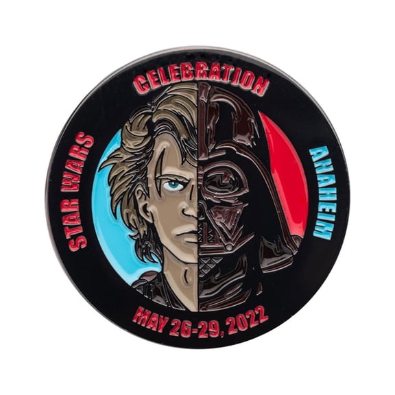 Star Wars Anakin and Darth Vader Limited Edition Enamel Pin | SWC 2022 Exclusive