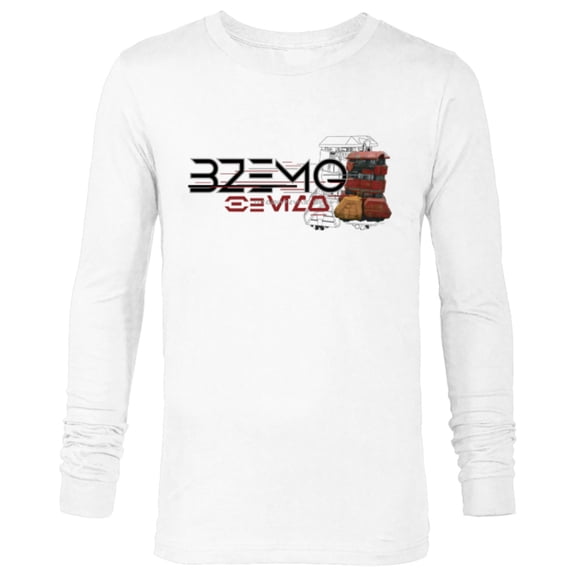 Star Wars Andor B2EMO Droid Disney Plus - Long Sleeve T-Shirt for Men - Customized-White