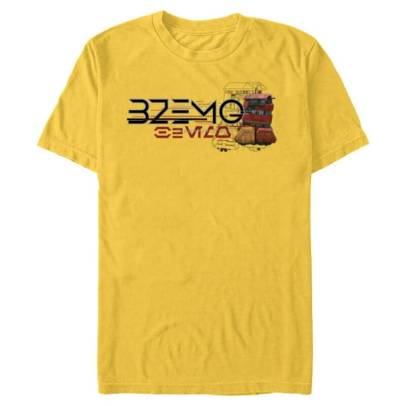 Star Wars Andor B2EMO Droid Disney Plus - Short Sleeve Blended T-Shirt for Adults - Customized-Yellow