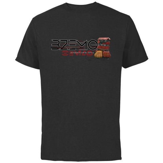 Star Wars Andor B2EMO Droid Disney Plus - Short Sleeve Cotton T-Shirt for Adults - Customized-Black