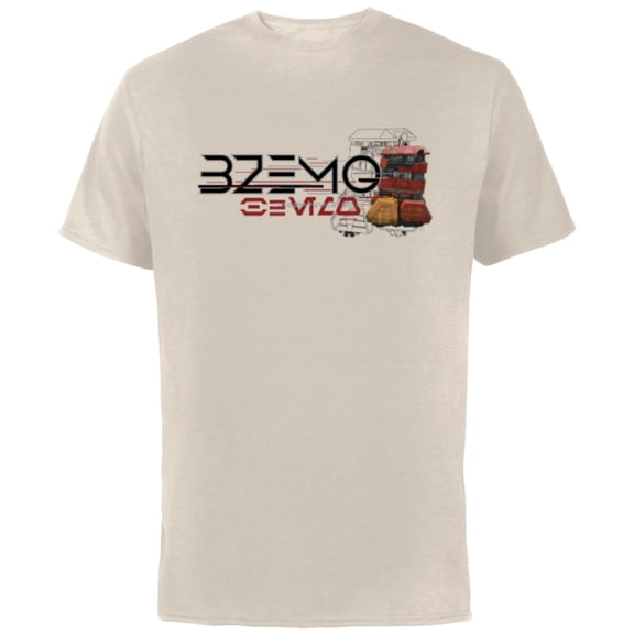 Star Wars Andor B2EMO Droid Disney Plus - Short Sleeve Cotton T-Shirt for Adults - Customized-Natural