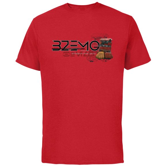 Star Wars Andor B2EMO Droid Disney Plus - Short Sleeve Cotton T-Shirt for Adults - Customized-Red