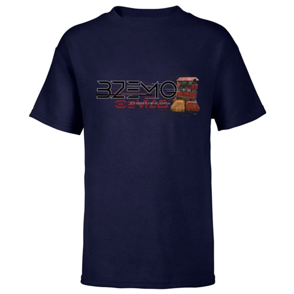 Star Wars Andor B2EMO Droid Disney Plus - Short Sleeve T-Shirt for Kids - Customized-Navy