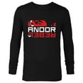 thumbnail image 1 of Star Wars Andor Cassian Andor Rebel - Long Sleeve T-Shirt for Men - Customized-Black, 1 of 5