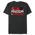thumbnail image 1 of Star Wars Andor Cassian Andor Rebel - Short Sleeve Blended T-Shirt for Adults - Customized-Dark Heather, 1 of 5