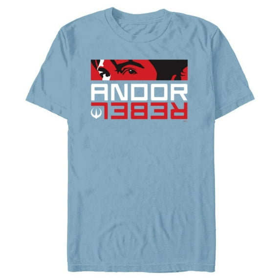 Star Wars Andor Cassian Andor Rebel - Short Sleeve Blended T-Shirt for Adults - Customized-Ocean Blue
