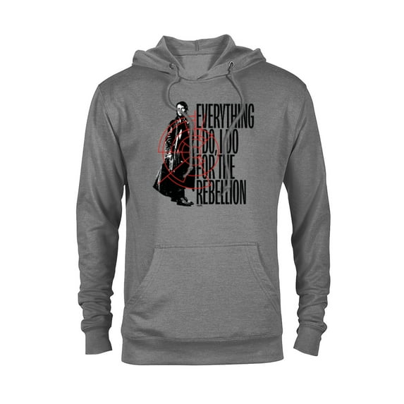 Star Wars Andor Everything I Do Is For The Rebellion - Pullover Hoodie for Adults - Customized-Athletic Heather