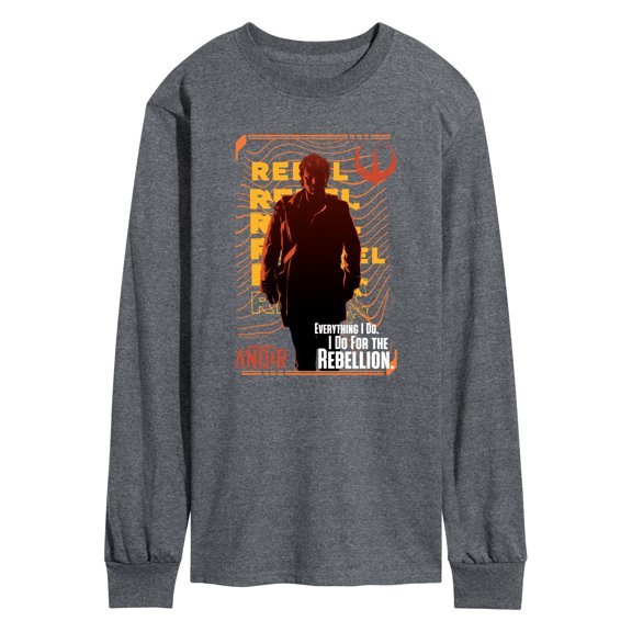 Star Wars - Andor For The Rebellion - Men's Long Sleeve Graphic T-Shirt