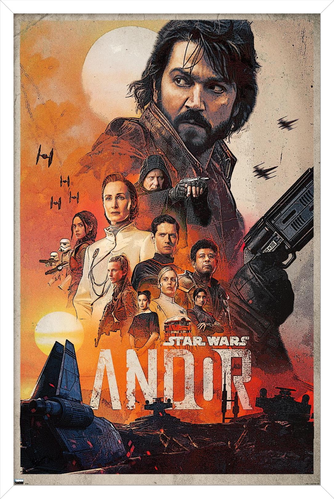 Star Wars: Andor - One Sheet Wall Poster, 14.725 x 22.375 Framed