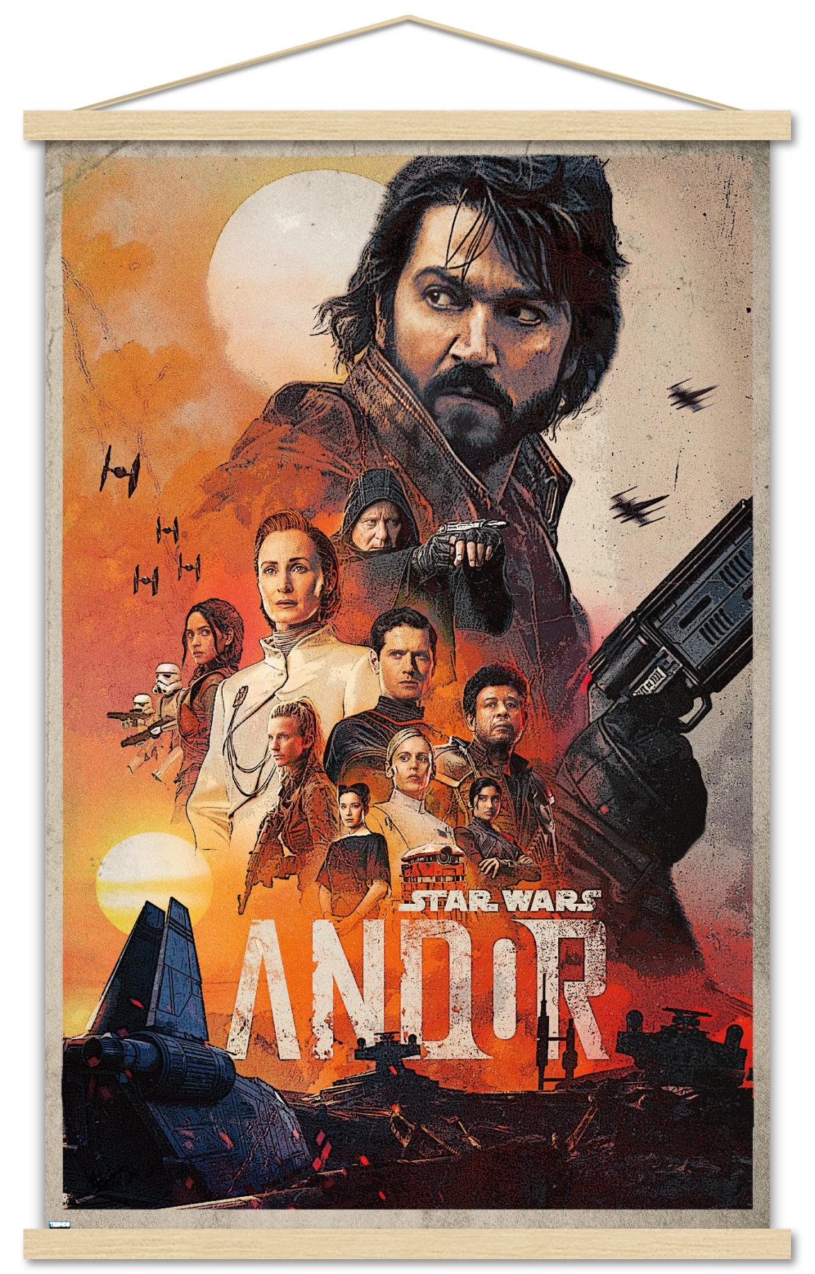 Star Wars: Andor - One Sheet Wall Poster with Magnetic Frame, 22.375 x 34