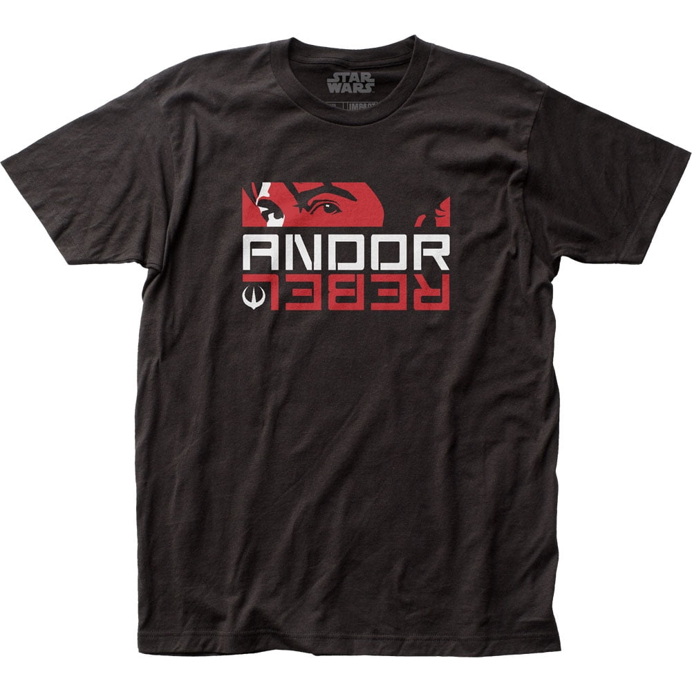 Star Wars: Andor Rebel T-Shirt, Black, Small - Walmart.com