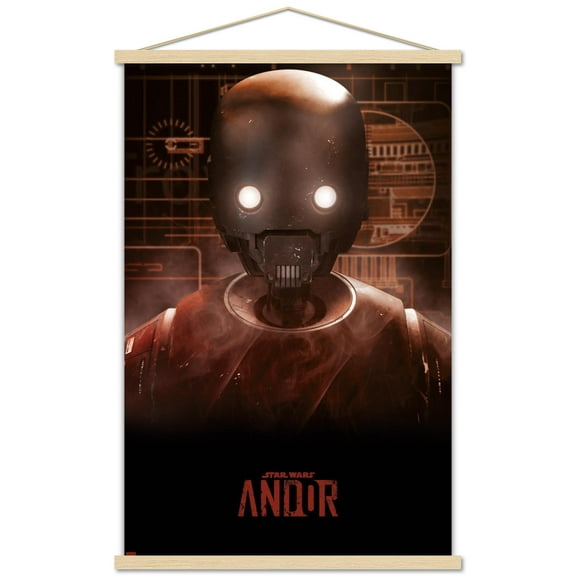 Star Wars Andor: Season 2 - K-2SO Wall Poster with Magnetic Frame, 22.375" x 34"