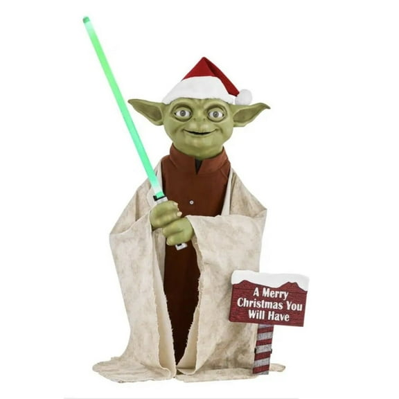 Star Wars Animated Yoda Halloween/Christmas Outdoor Decor