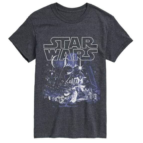 Star Wars - Art Poster - Men's Short Sleeve Graphic T-Shirt