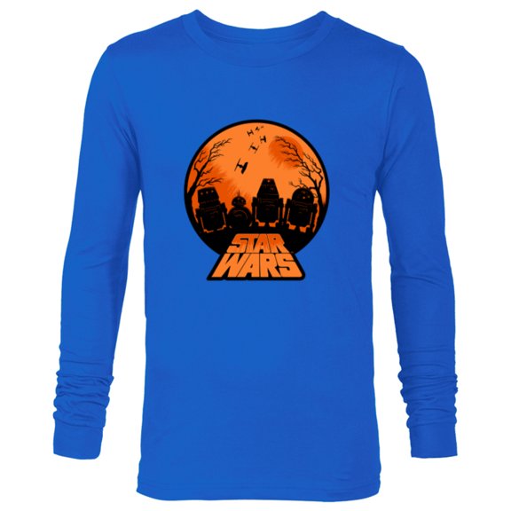Star Wars Astromech Droid Halloween - Long Sleeve T-Shirt for Men - Customized-Navy