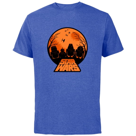 Star Wars Astromech Droid Halloween - Short Sleeve Cotton T-Shirt for Adults - Customized-Royal Heather