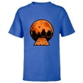 thumbnail image 1 of Star Wars Astromech Droid Halloween - Short Sleeve T-Shirt for Kids - Customized-Royal, 1 of 5