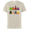 thumbnail image 1 of Star Wars Astromech Droids Halloween - Short Sleeve Cotton T-Shirt for Adults - Customized-Natural, 1 of 5