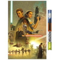 Star Wars: Attack Of The Clones - Celebration Mural Wall Poster, 22.375" x 34"