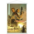 thumbnail image 1 of Star Wars: Attack Of The Clones - Celebration Mural Wall Poster with Wooden Magnetic Frame, 22.375" x 34", 1 of 3