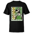 thumbnail image 1 of Star Wars Attack of the Clones Obi-Wan Kenobi - Short Sleeve T-Shirt for Kids - Customized-Black, 1 of 5