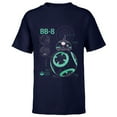 thumbnail image 1 of Star Wars BB-8 Astro Droid Blueprint - Short Sleeve T-Shirt for Kids - Customized-Navy, 1 of 5