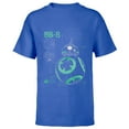 thumbnail image 1 of Star Wars BB-8 Astro Droid Blueprint - Short Sleeve T-Shirt for Kids - Customized-Royal, 1 of 5