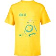 thumbnail image 1 of Star Wars BB-8 Astro Droid Blueprint - Short Sleeve T-Shirt for Kids - Customized-Yellow, 1 of 5
