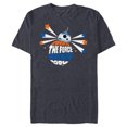 thumbnail image 1 of Star Wars BB8 May the Force BB With You - Short Sleeve Blended T-Shirt for Adults - Customized-Navy Heather, 1 of 5