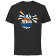 thumbnail image 1 of Star Wars BB8 May the Force BB With You - Short Sleeve Cotton T-Shirt for Adults - Customized-Black, 1 of 5