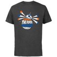 thumbnail image 1 of Star Wars BB8 May the Force BB With You - Short Sleeve Cotton T-Shirt for Adults - Customized-Charcoal, 1 of 5