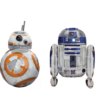 Star Wars BB8 and R2-D2 Balloon, Star Wars The Force Awakens Balloon Decorations
