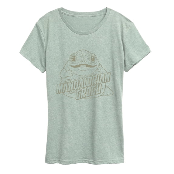 Star Wars - Baby Rotta Mando Logo Women's Short Sleeve Graphic T-Shirt