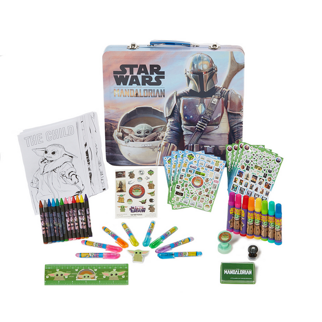 Star Wars Baby Yoda Art Kit - 500 Pc Set with Markers, Gel Pens ...