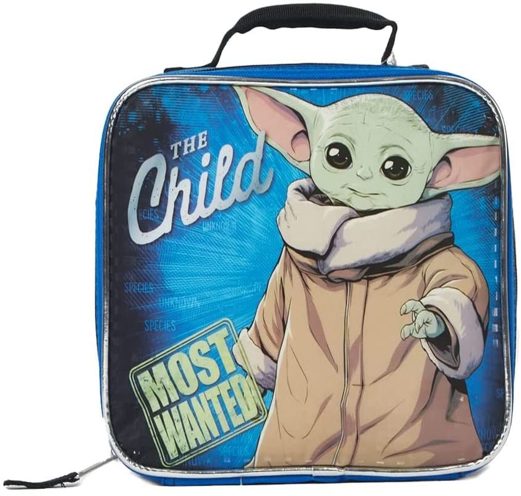 Lucas Star Wars Green Grogu Insulated Lunch Bag