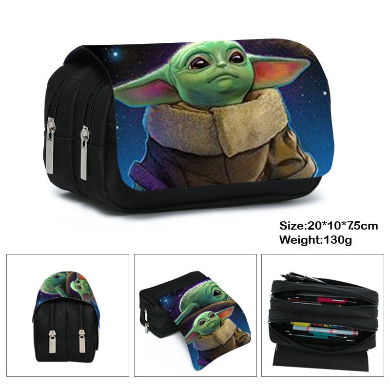 Star Wars Baby Yoda School Pencil Case Box Mandalorian Stationery Store