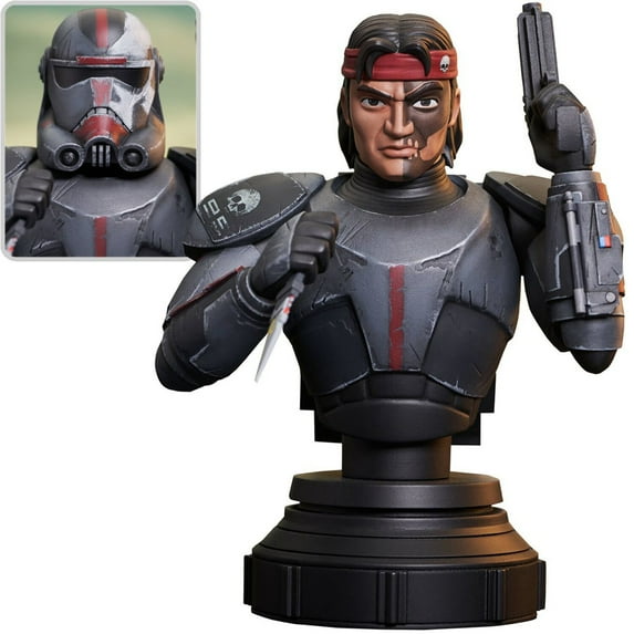 Star Wars Bad Batch Hunter 1:7 Scale Bust