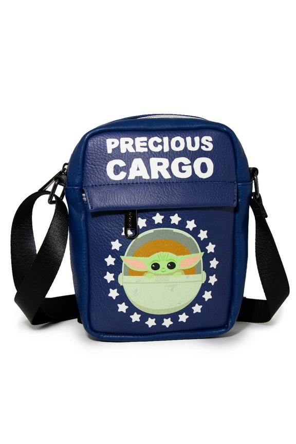 Star Wars Bag, Crossbody, The Mandalorian, The Child, Baby Yoda Precious Cargo, Vegan Leather
