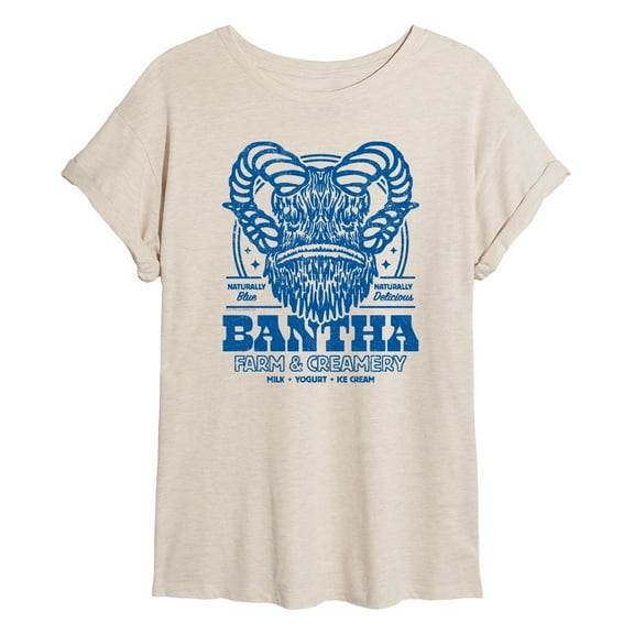 Star Wars - Bantha Farm And Creamery - Women's Oversized Tee
