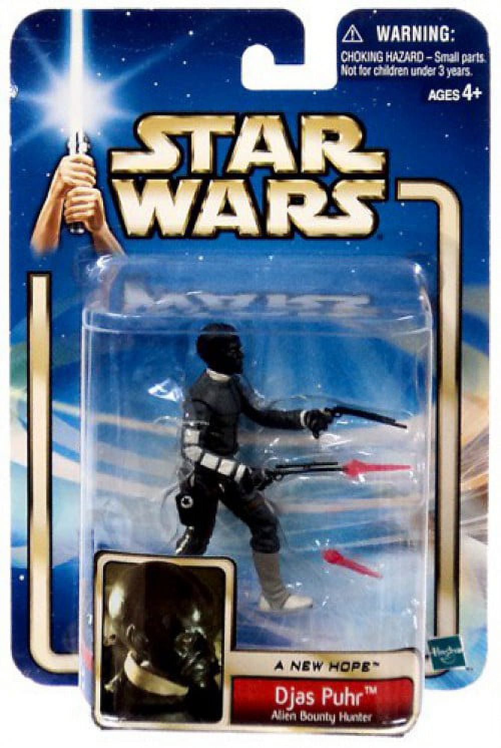 Hasbro Star Wars Djas Puhr Alien Bounty Hunter Action Figure - 2002 A New Hope, 3.75 Inch