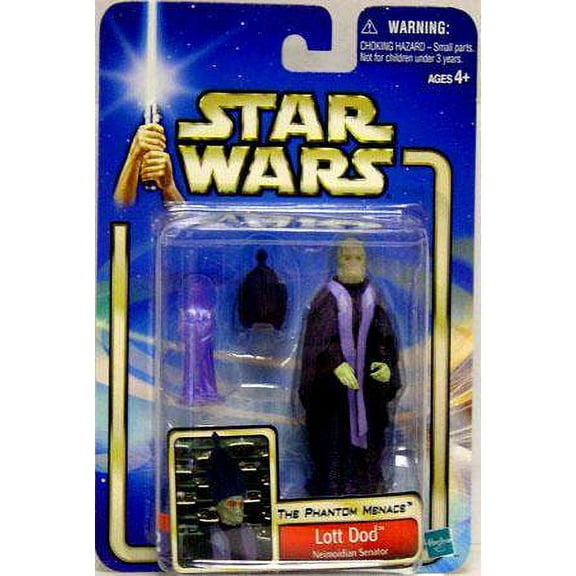 Star Wars Basic 2002 Collection 2 Lott Dod Action Figure (Neimoidian Senator)