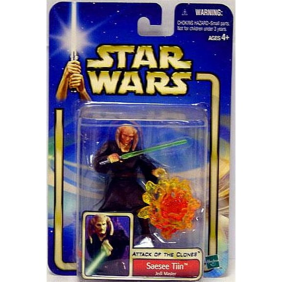 Star Wars Basic 2002 Collection 2 Saesee Tiin Action Figure [Jedi Master]