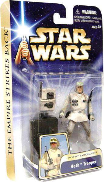Star Wars Basic 2004 Hoth Trooper Action Figure (Hoth Evacuation)